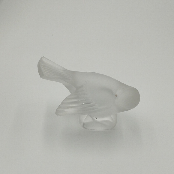 Lalique Other - Lalique France Vintage Crystal Moineau Coquet Sculpture